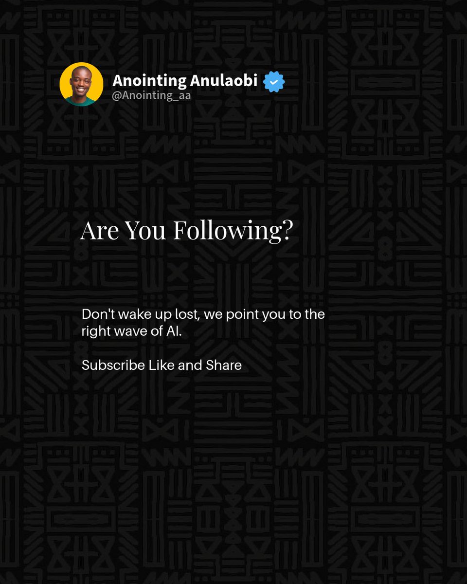 ANOINTING tweet media