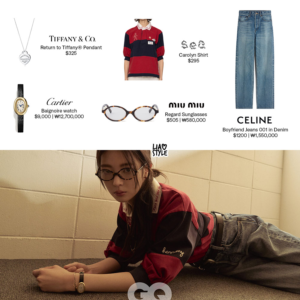 choiliastyle's tweet photo. @TiffanyAndCo @MIUMIUofficial @GQKOREA 「 LIA x GQ KOREA 」🏷️
ー
#LIA #리아 #ITZY #있지 #리아_스타일
#TiffanyAndCo #MSGM #VivienneWestwood
#BALLY #Cartier #SeaNewYork #MiuMiu
#CELINE @ITZYofficial https://t.co/SzRPAltdD6