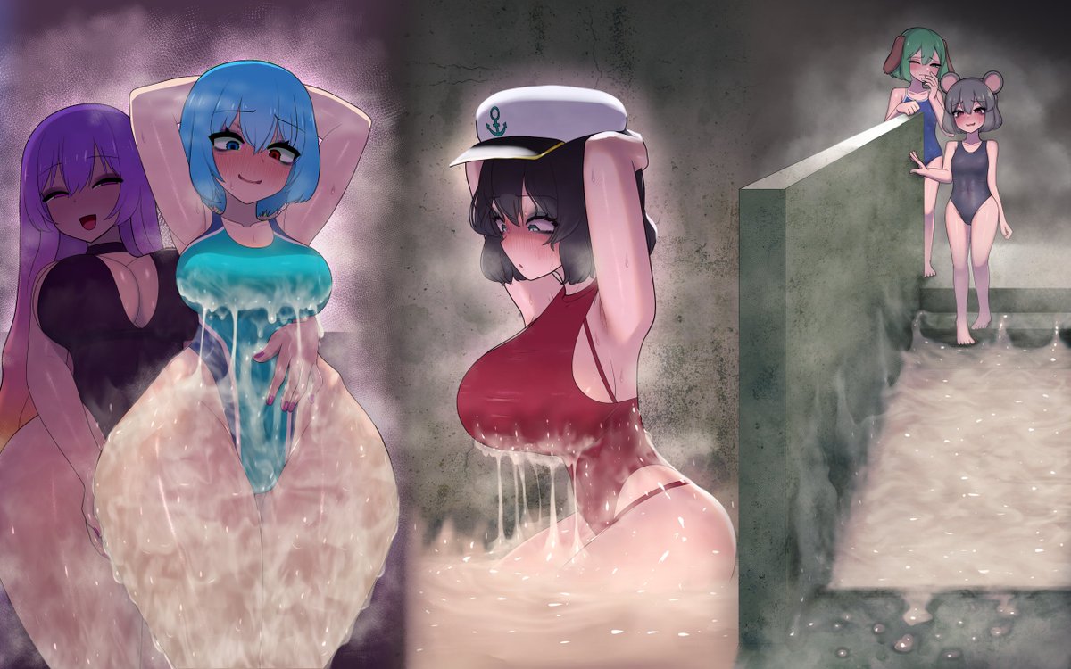 セリフなしver.

支援者向けに一輪・ぬえの二人、陰毛腋毛差分を公開しています!
https://t.co/Y1UTKLRFLh
https://t.co/is6mNkYPzG 