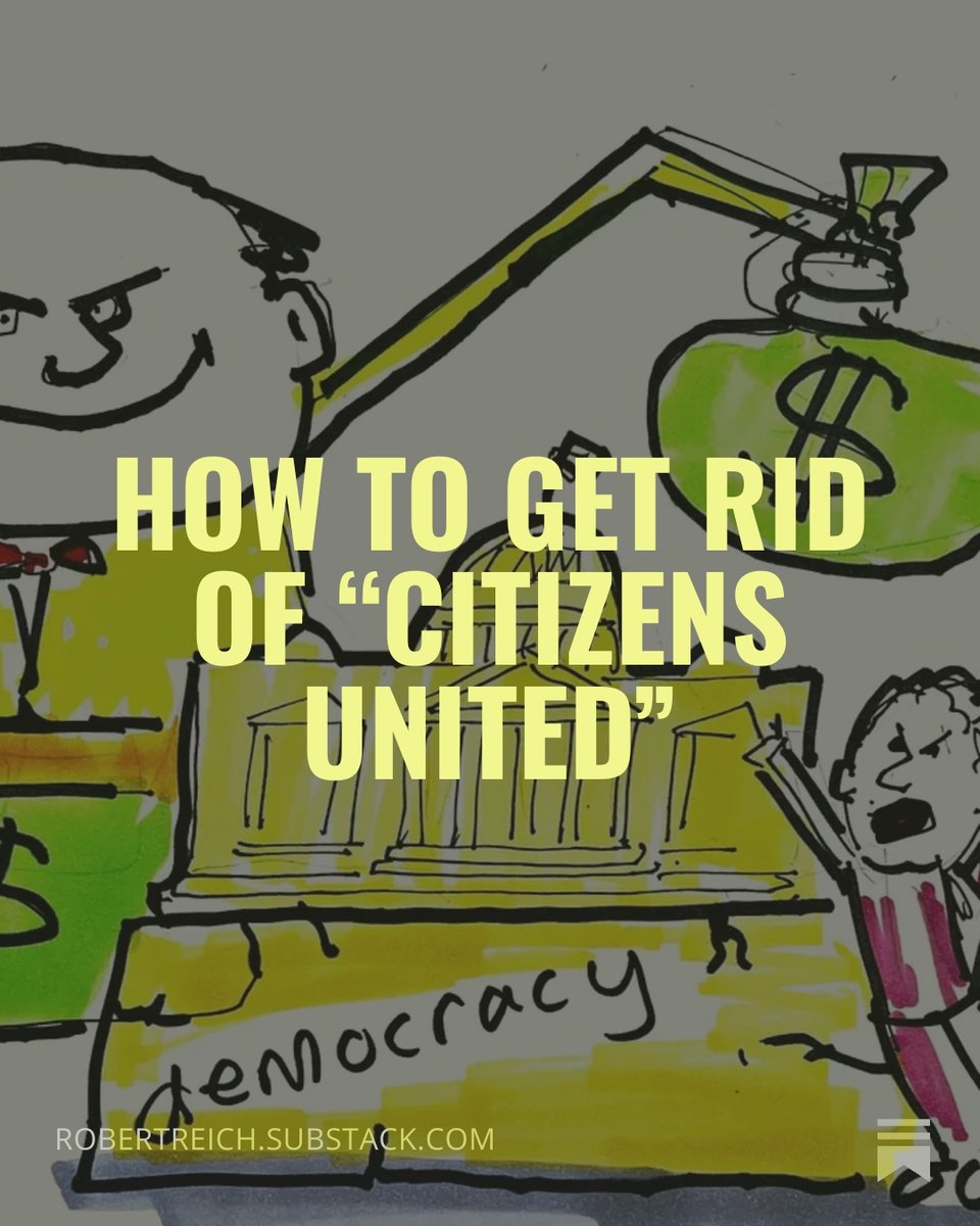 RBReich's tweet image. Friends — Here's one "big idea" for how we can start to fix the system in 2026. Let me know your thoughts.

robertreich.substack.com/p/how-to-get-r…