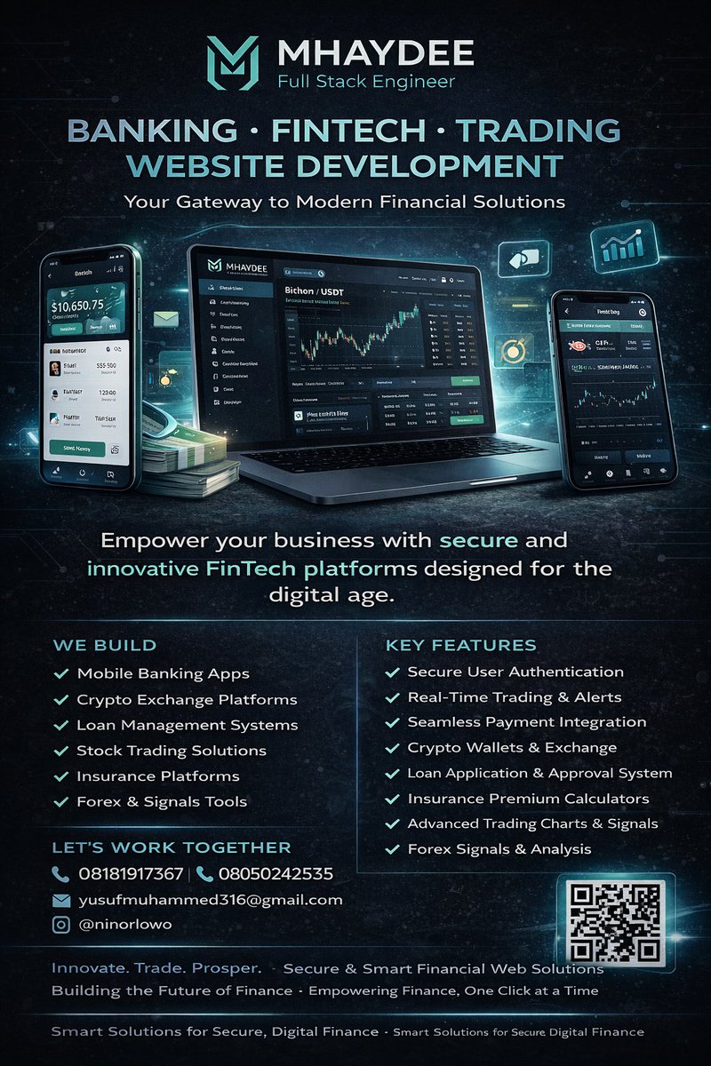ninorlowo's tweet photo. 🚀 Need a Website That Brings Customers, Not Just Traffic?
I build professional websites for all types of businesses 🛍️ Online stores (vendors &amp; sellers)💼 Business &amp; company websites📱 Personal brands &amp; portfolios🏫 Schools, organizations📩 Send a DM / WhatsApp now 08050242535 https://t.co/UaXVuCjlQB