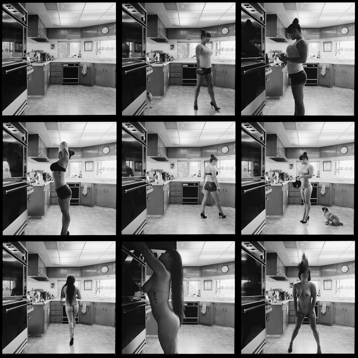 "Naked In The Kitchen - Carissa”, by @simonpuschmann.

Reserve set at .25 ETH.

(Link to all our gallery pieces in our bio)