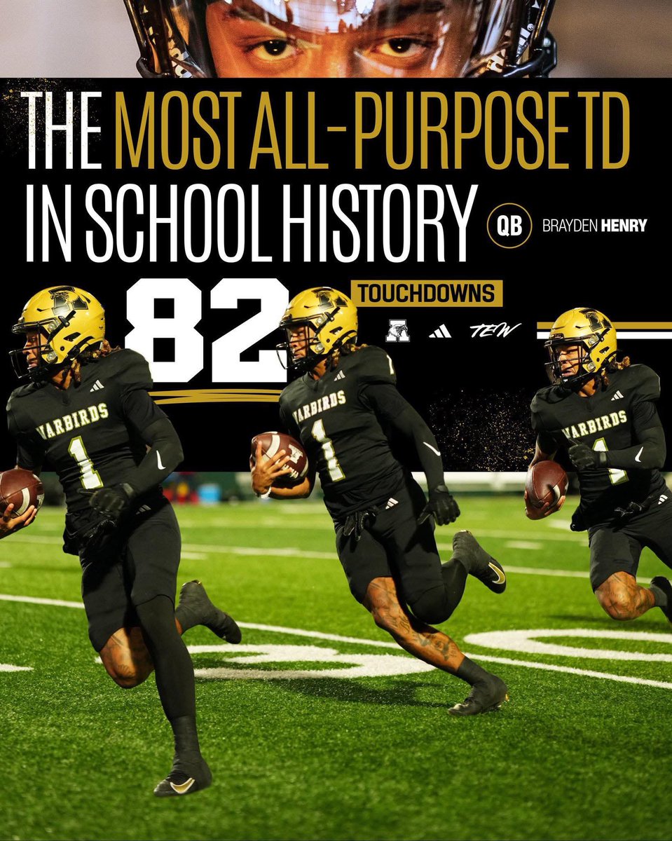 brayden2henry's tweet image. Driven by my passion for football, I've decided to graduate in December and get a head start on my college career. This early start will allow me to fully dedicate myself to developing as a college athlete and pursuing my ultimate dream on the field. #1OUT #Sum2Prove #EarlyGrad