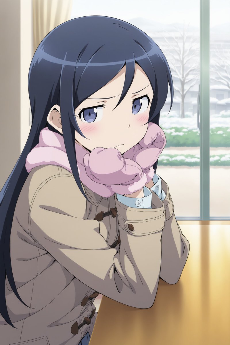 ミトン手袋あやせ #AIイラスト #新垣あやせ #俺の妹がこんなに可愛いわけがない https://t.co/9829ngvmEr