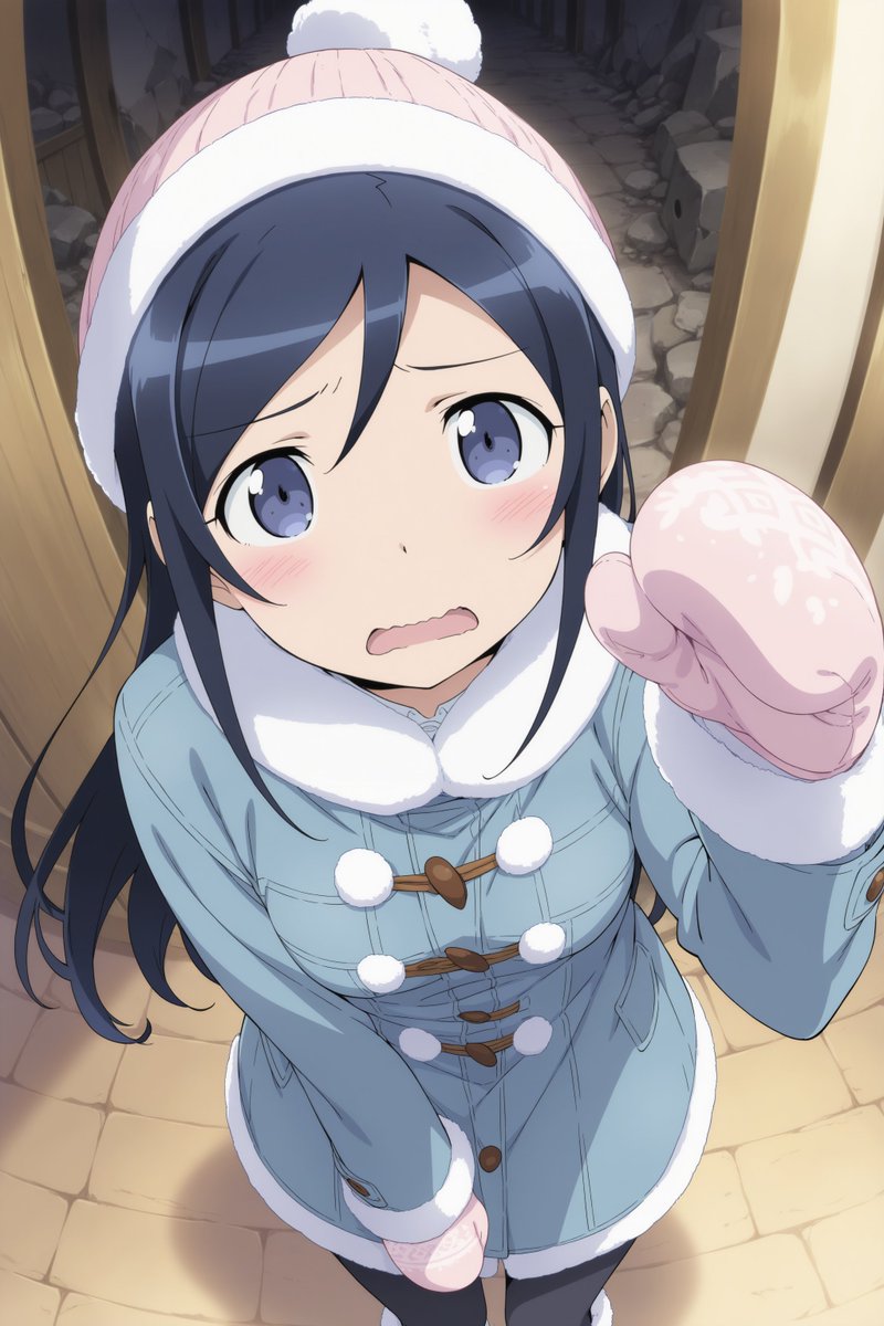 ミトン手袋あやせ #AIイラスト #新垣あやせ #俺の妹がこんなに可愛いわけがない https://t.co/9829ngvmEr