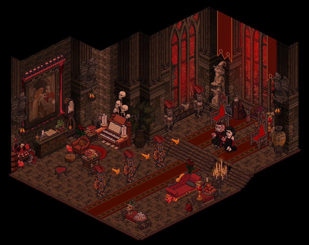 COMPETIÇÃO: CASTELO VAMPÍRICO  

Nick: Thomi &amp; Nixzy
#BlackhollowNaGO
<a href="/GOHabblet/">GOHabblet</a>