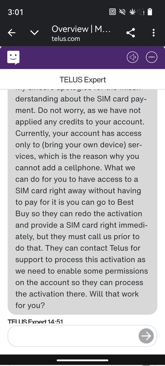 BallzSweet's tweet photo. @TELUSsupport https://t.co/lUNSjydaYx