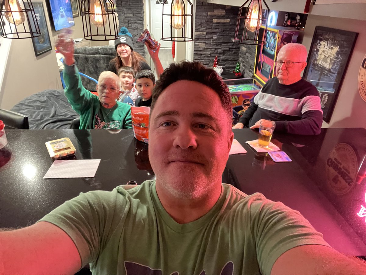 Nobody I’d rather watch the game with.