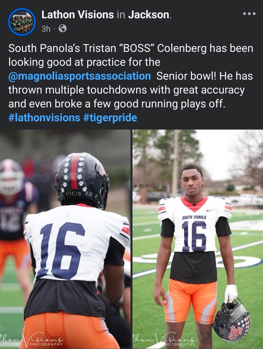BossColenberg's tweet image. Big thanks to Lathon Visions for the recognition and positive comments on my performance for the first two practices!!

@RollDatWave @CoachWood_HCC @7CoachK901 @COACH_BWAY @QBHitList @QBUniverseQBU @Coachstrib @JP_Priester @PShegog7_ @Kholen_Speed @SouthPanolaFB @quarterbackmag…