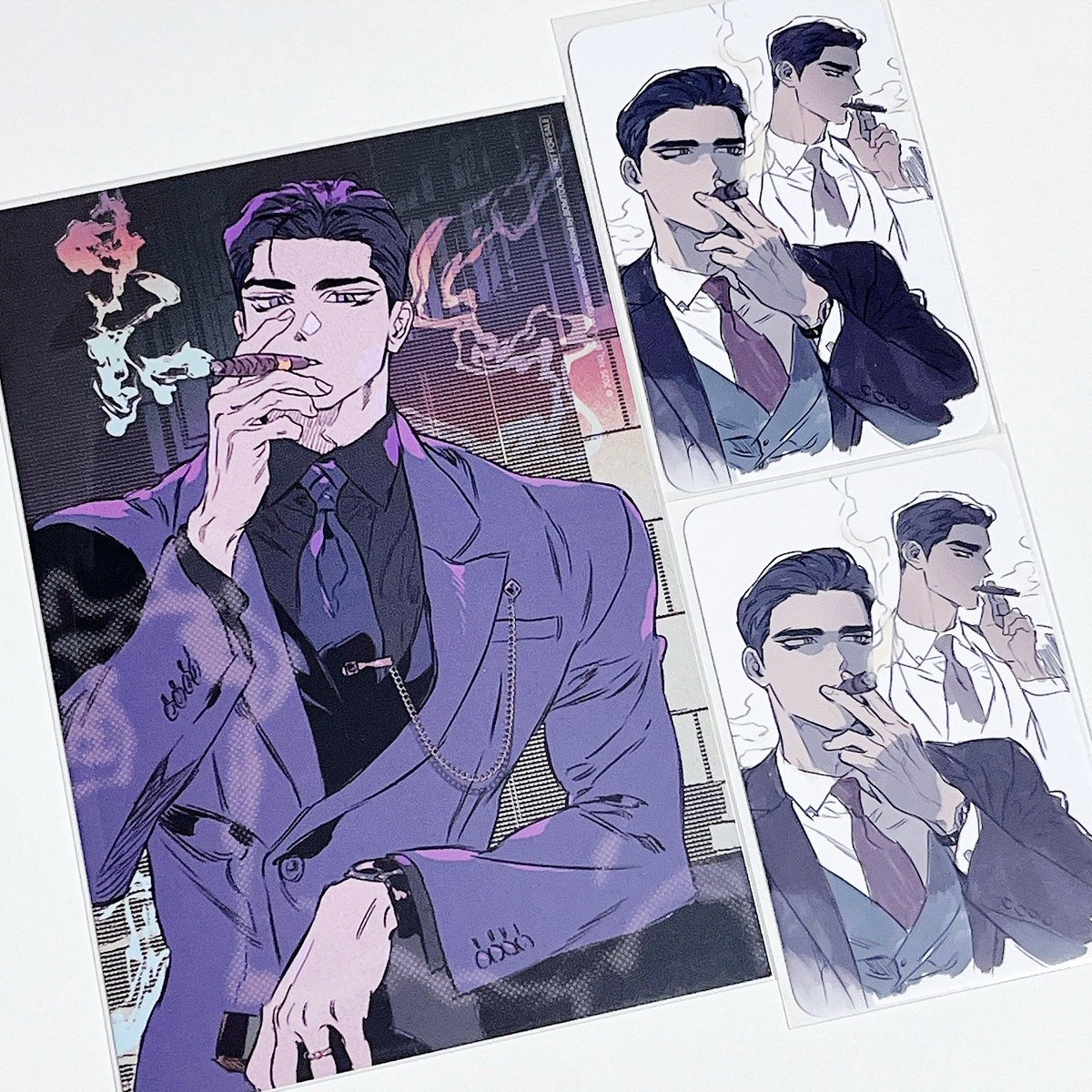 . ᕬ ᕬ
 ( • •  )   
🚬٩  )੭