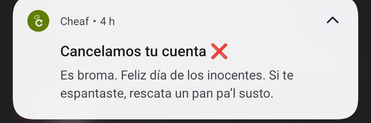 Luchitovazquez's tweet image. Jajajajaja @Cheaf_app si me dió risa hdspm