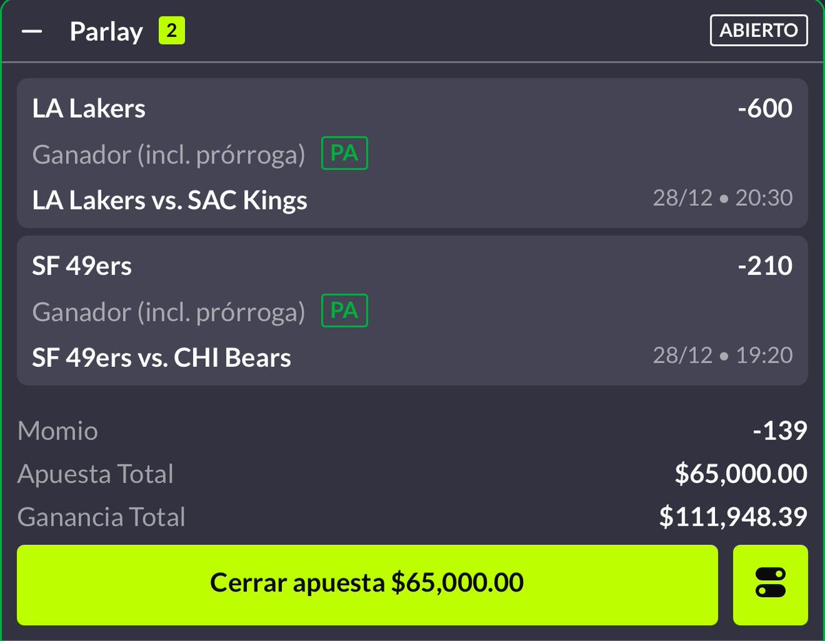 hugowx_'s tweet photo. Voy con esta jugada que se debería de ganar fácil, en teoría…

No me quiero complicar ni sufrir esta noche, por eso combino 49ers con Lakers

Si vas conmigo deja un ❤️ de la suerte https://t.co/WSITeiSECl
