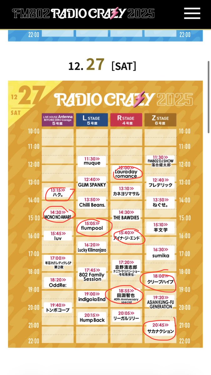 FINEOD_Cakes's tweet photo. レディクレ〜完〜
どのライブもめっちゃ良かったし食事もすぐ食べれて満足度は高いけど、zステージの入場規制多過ぎ問題と動線の効率の悪さと空調だけが残念でした。　#レディクレ https://t.co/IsBu9dQobD