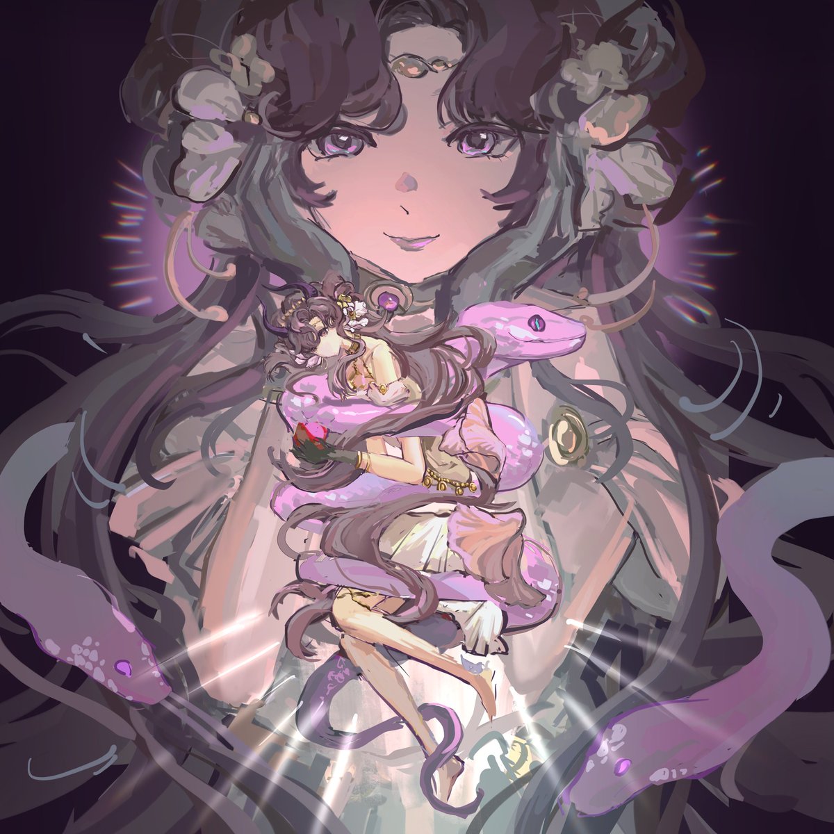 XuYan27386's tweet image. #リバース1999 #Reverse1999  #AnjoNala