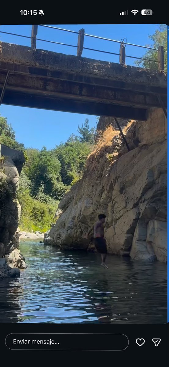 Como no voy a creer en los milagros si vi a shishigang caminar arriba del agua