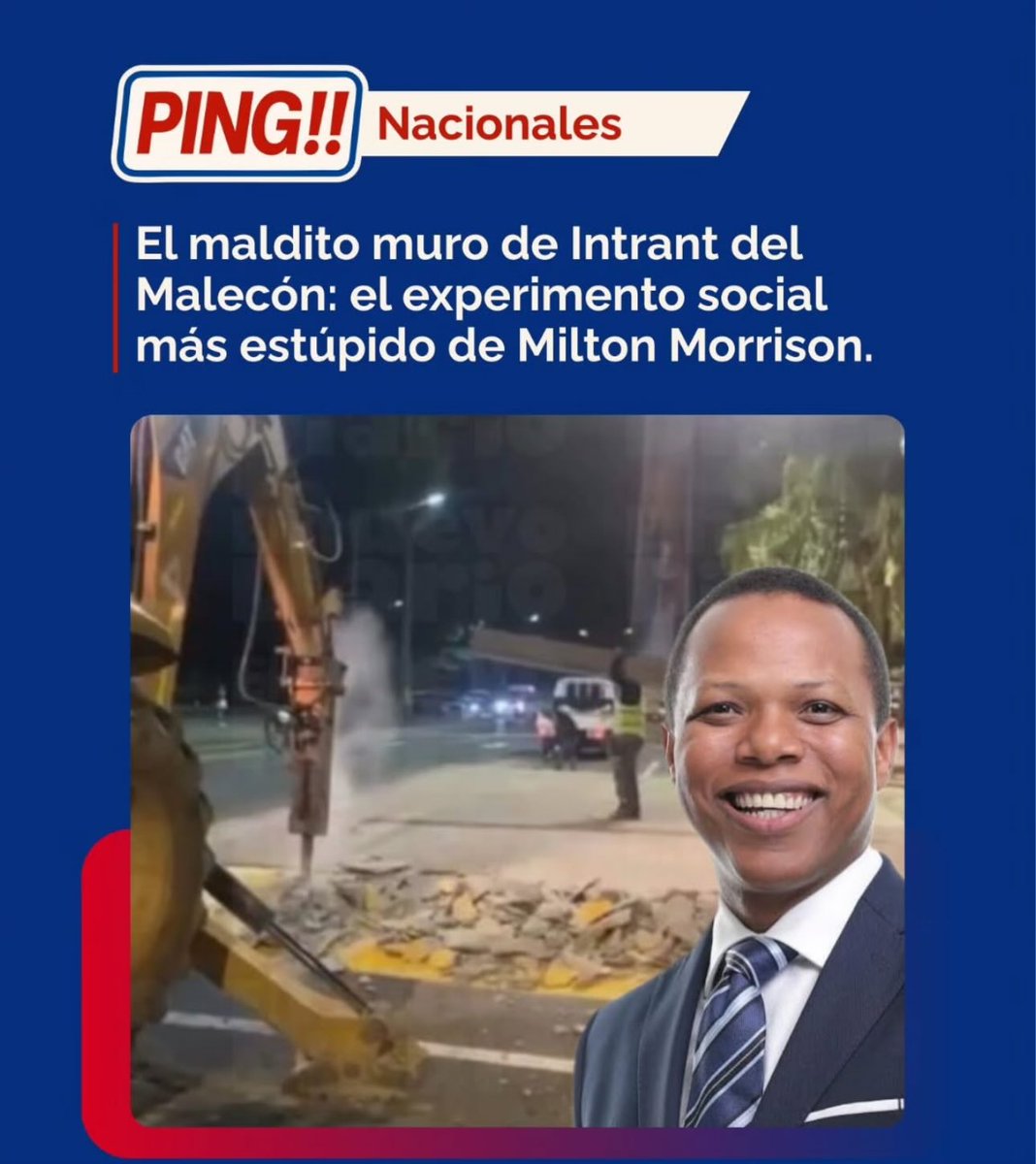 EligioBM's tweet photo. Otro fracaso de Milton Morrison. Incompetente sin vergüenza 🫢 https://t.co/jb6my8vnHh