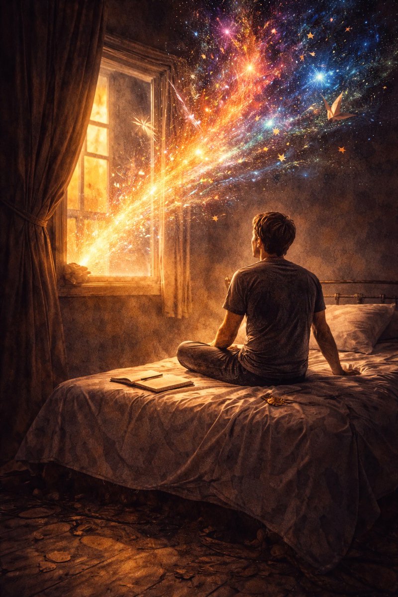 SomeGetcha's tweet image. Are your dreams all a bore?”
If the spark is dim, borrow ours.
Hear the full song → thehandshakenyc.com/streaming-links

#TheHandshake #Hope #lyrics #creativity #altrock