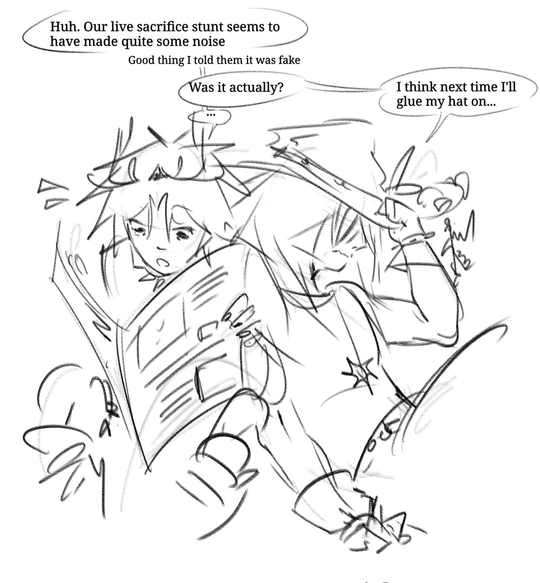 sorru0m's tweet image. Azuretime Punk AU... (real ones know of this when I first created it in may)
#azuretime #Forsaken #twotime #azureforsaken