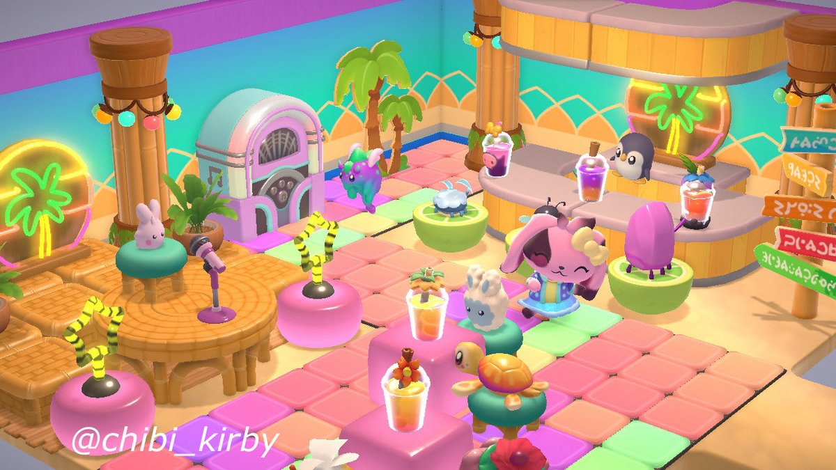 chibi_kirby's tweet photo. Beach club cabin in Hello Kitty island adventure✨
Who is brave enough for karaoke🤭
#chibikirby #hellokitty #hellokittyislandadventure @SunblinkGameDev #cozygaming #cozygamingcommunity @hellokitty #houselayout @sanrio https://t.co/tyDGldzSYZ