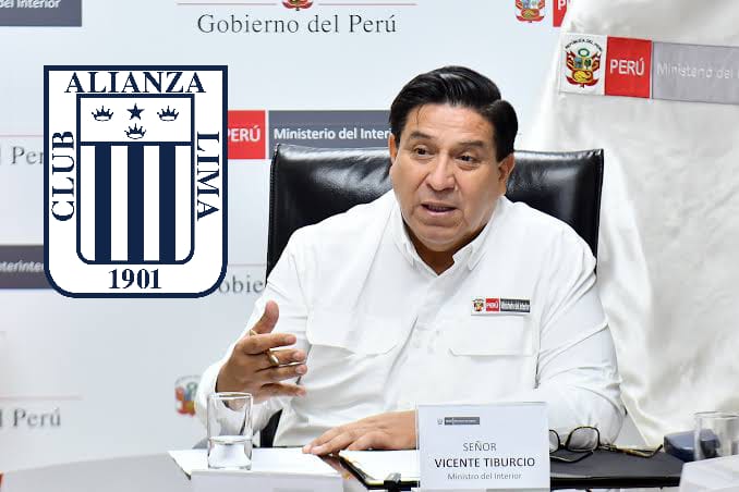 Vicente sea responsable,ya no es un simple hincha de Alianza..es un ministro de Estado y lo que quiere ayudar a su club,se llama ➡️ Tráfico de influencias 

Nos llega información, vía la <a href="/PoliciaPeru/">Policía Nacional del Perú</a>, de que el ministro Vicente Tiburcio de <a href="/MininterPeru/">Ministerio del Interior 🇵🇪</a> salió corriendo de lo