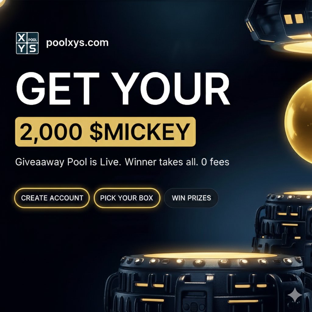 🚨 HERE IS OUR 2nd GIVEAWAY! 🚨

Eligible contestant will received 2,000 $MICKEY to enter the pool prize. WINNER will take home total 200.000 MICKEY

​Want to win big? Follow these easy steps to enter:
​1️⃣ Follow @mickeymilitia
2️⃣ Like &amp; Repost this post 🔄
3️⃣ Reply with your