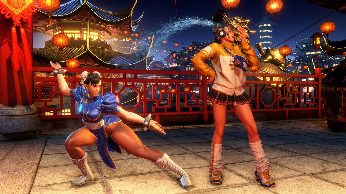 HonzoIbuki's tweet photo. Chun-Li as she tries to do some training with Li-Fen. 🇨🇳
#StreetFighter #StreetFighter6 #SF6 #ChunLi #LiFen #Training #Capcom @StreetFighter @CapcomUSA_ https://t.co/cixgfx9azT