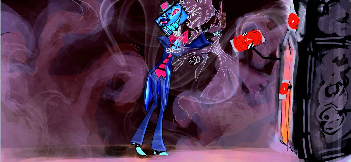 st4rl3ght's tweet photo. Imagine radiosilence and thond together ,only that Vox hypnotized himself using mirrors on purpose to hallucinate alastor (and lowkey the tower is about to go down in flames)
#radiosilence #alvox #thond #thehunchbackofnotredame #HazbinHotel https://t.co/rK7qW7tVvc