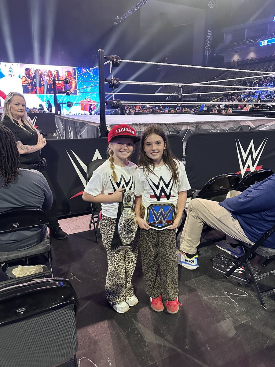 Living their best life #WWEJacksonville #YEET