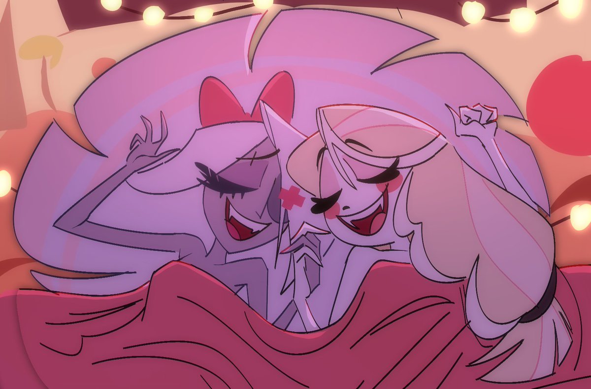 EASY.... VERSIÓN PILOTO??!!!?!?! 😱🤭🤭 #HazbinHotel #CharlieMorningstar #vaggi #chaggie