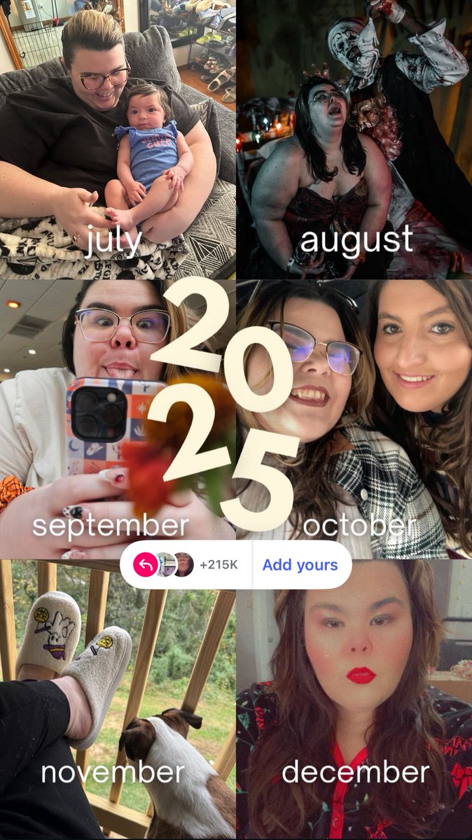 Ch3yTea's tweet image. My year in monthly photos used to took so drastically different month to month and now they all look the same :(