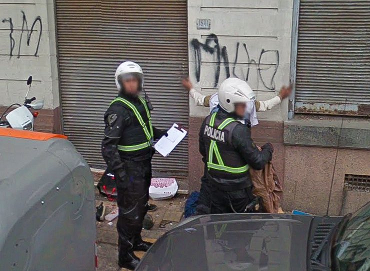 Dub__A's tweet photo. My favorite Google Street View finds this year https://t.co/UynD4jTcK7