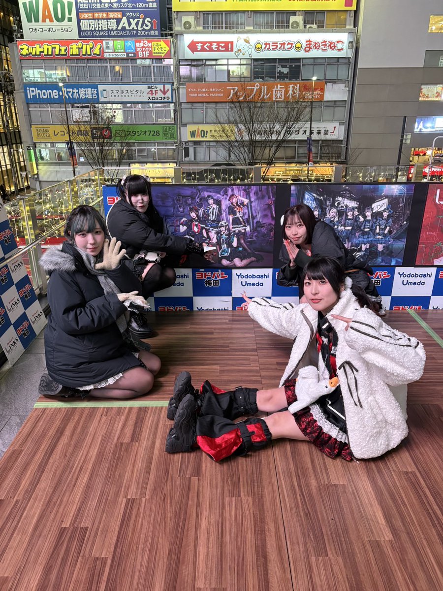 昨日、3manインストア ミニライブ＆特典会にお越しいただきました sync