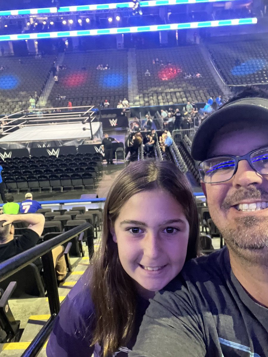 #WWEJacksonville 
Just me and my girl💯😍😍😍