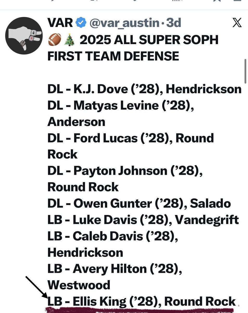 Ellis King tweet media