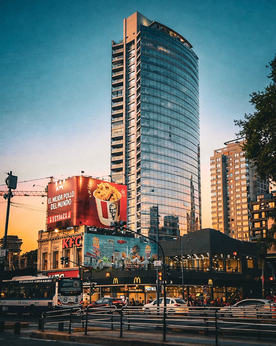 BALandscapes's tweet image. Palermo al anochecer (zona Pacifico)