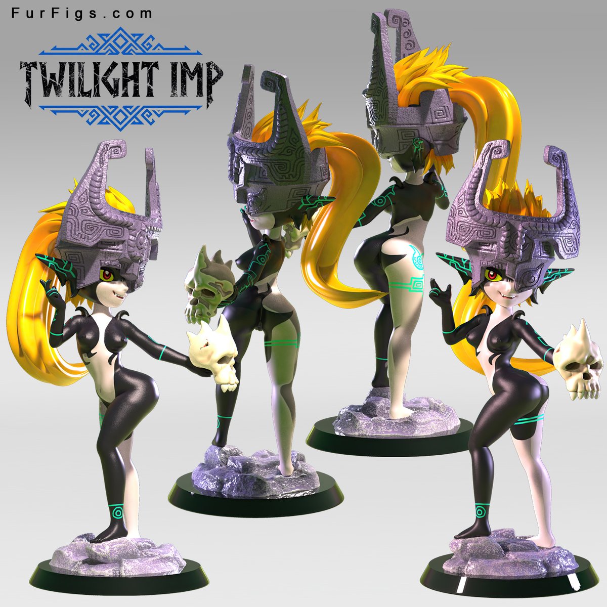 She’s back! Twilight Imp is available again—discover her and many more in our catalog at FurFigs.com