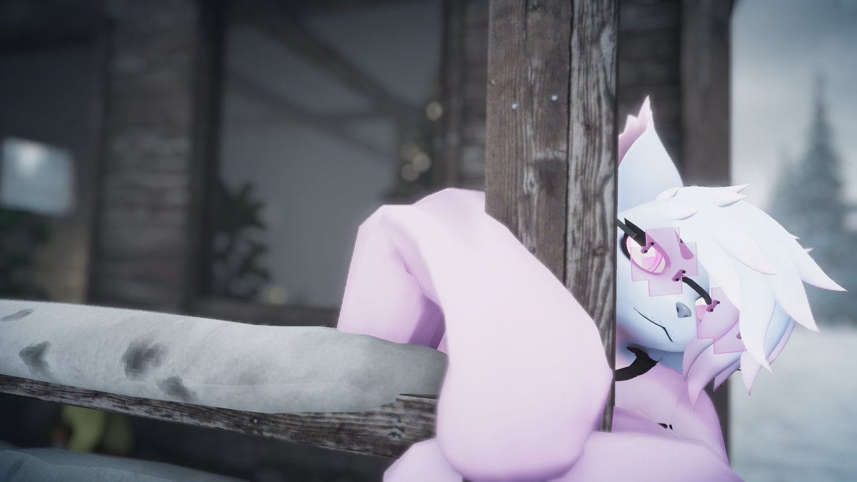 Starting to finally get colder here... 

🩵 #VRChat #Mayu 🩵