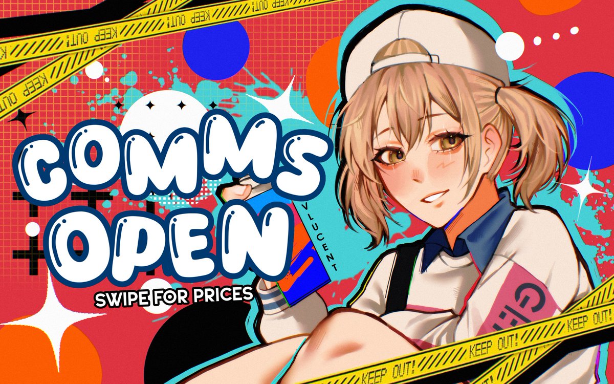 revlucent's tweet image. 🧵 ▶ COMMISSIONS OPEN !