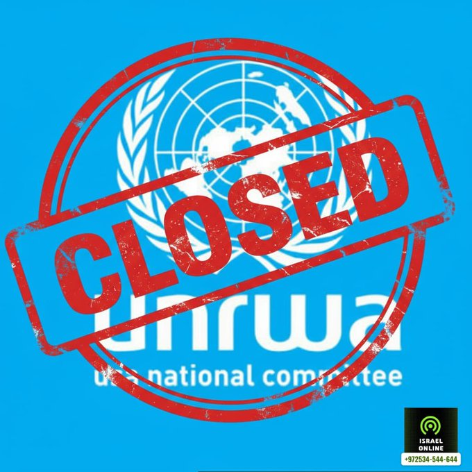 IrvingGatell's tweet image. La UNRWA anuncia que este mes cierra operaciones.
Murió una organización terrorista.
Yo estoy súper feliz.
¿Y tú?