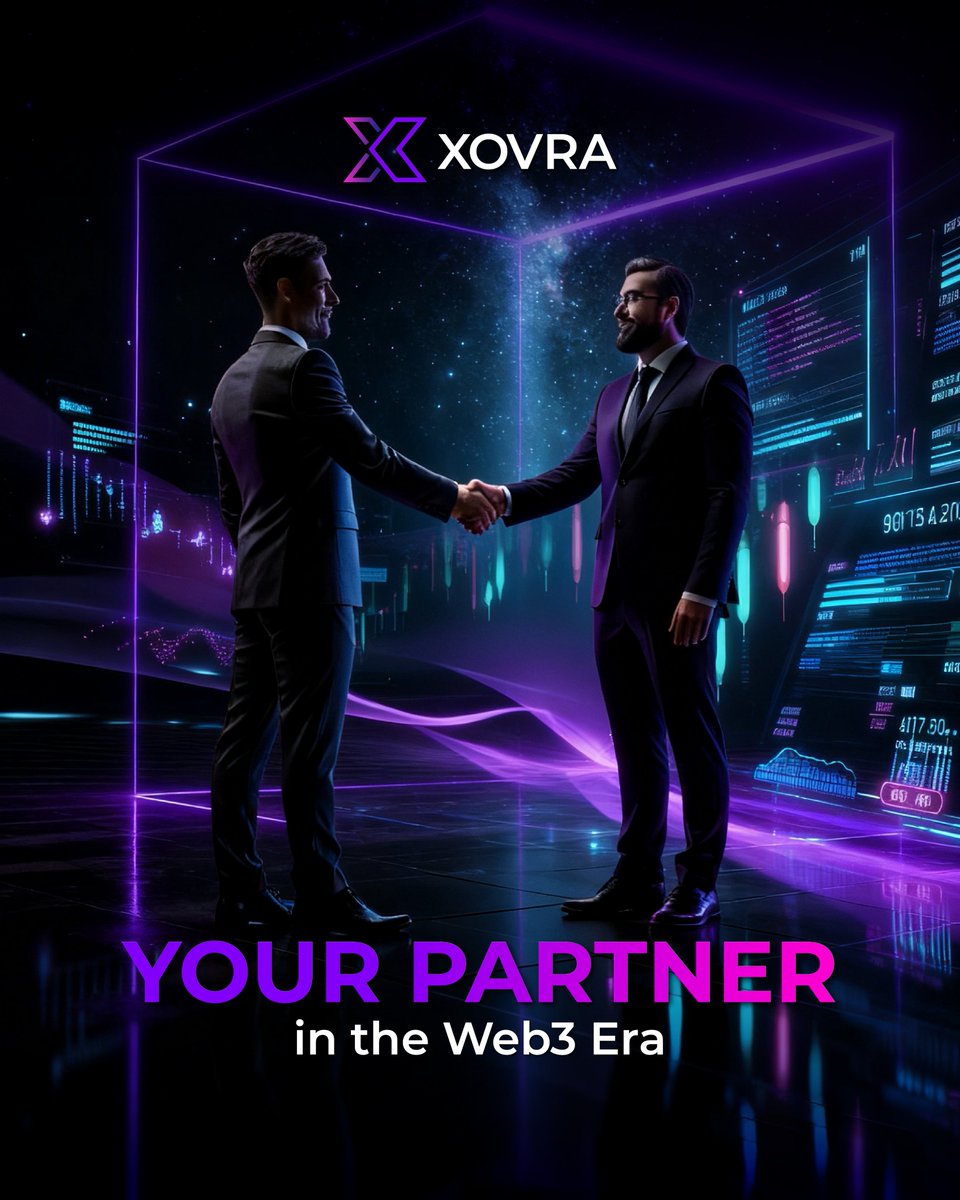 xovraofficial's tweet image. 🤝 Your Partner in the Web3 Era 🌐
 In a rapidly evolving digital world, XOVRA provides the structure, security, and scalability you need to grow confidently in the Web3 economy.
 #XOVRA #Web3Finance #FintechLeader #CryptoFuture #SmartInvesting