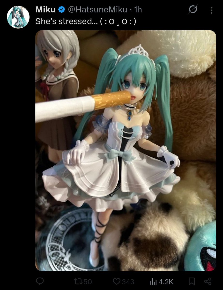 CV01_VOCALOID's tweet image. And I bet you are, too. Be accountable for your own actions.

#FuckYouConnor #DownWithTheFakeMiku