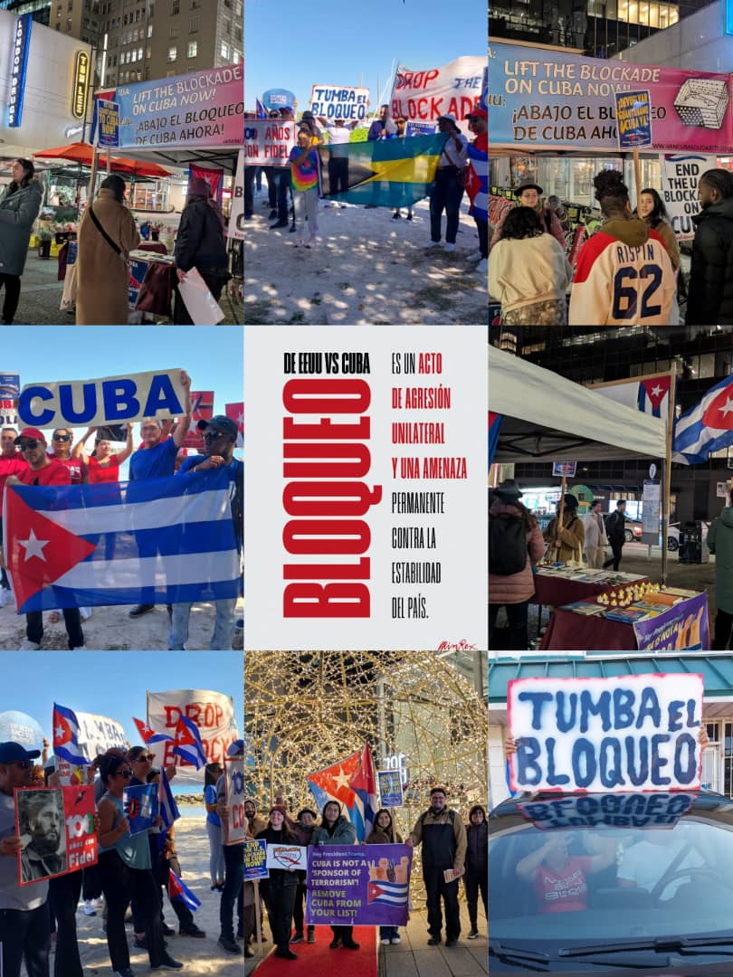 AnaTeresitaGF's tweet image. A pocos días para que culmine el 2025, trasladamos un agradecimiento especial a todos los cubanos y amigos que en el mundo han exigido el fin del bloqueo vs #Cuba. Nuestra lucha continúa multiplicándose en todas las latitudes del planeta.
m.facebook.com/story.php?stor…
#TumbaElBloqueo