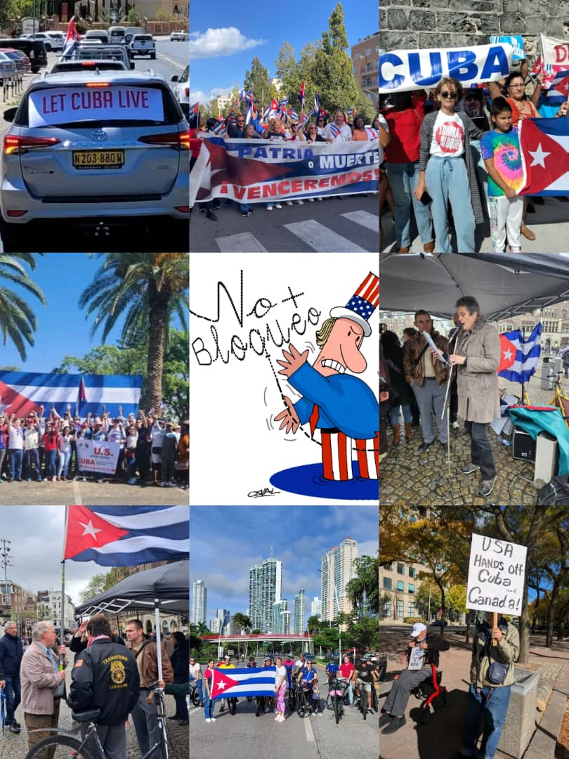 AnaTeresitaGF's tweet image. A pocos días para que culmine el 2025, trasladamos un agradecimiento especial a todos los cubanos y amigos que en el mundo han exigido el fin del bloqueo vs #Cuba. Nuestra lucha continúa multiplicándose en todas las latitudes del planeta.
m.facebook.com/story.php?stor…
#TumbaElBloqueo