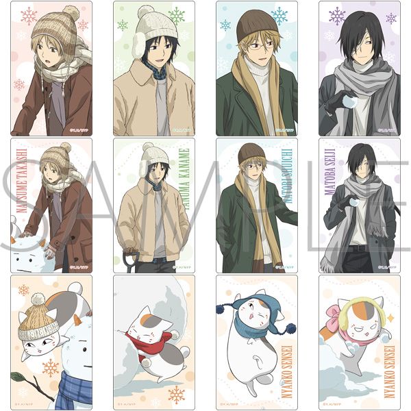 ☆新着☆ 【夏目友人帳】 トレーディング クリアカード BOX クリア