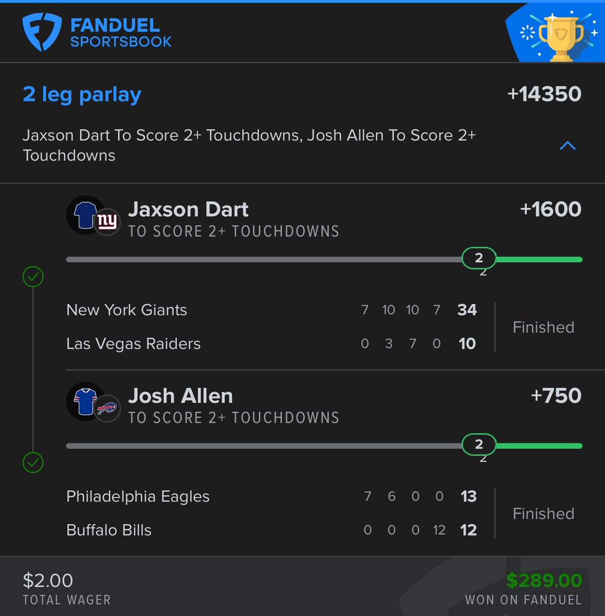 BANGGGGGG 💰 

+14350 🔥 

Dart ✅ 
Allen ✅ 

Check the post below to be entered into the giveaway 💸 will pull the 2 winners in the next day or so