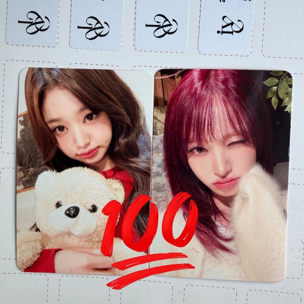 data_sell1's tweet photo. 아이브 IVE 가요대제전 공방포카 판매합니다

Sell 

원영 Wonyoung  30
리즈 Liz 5

All 33

https://t.co/JJ9T47p6Er https://t.co/4SdFjsEUWs