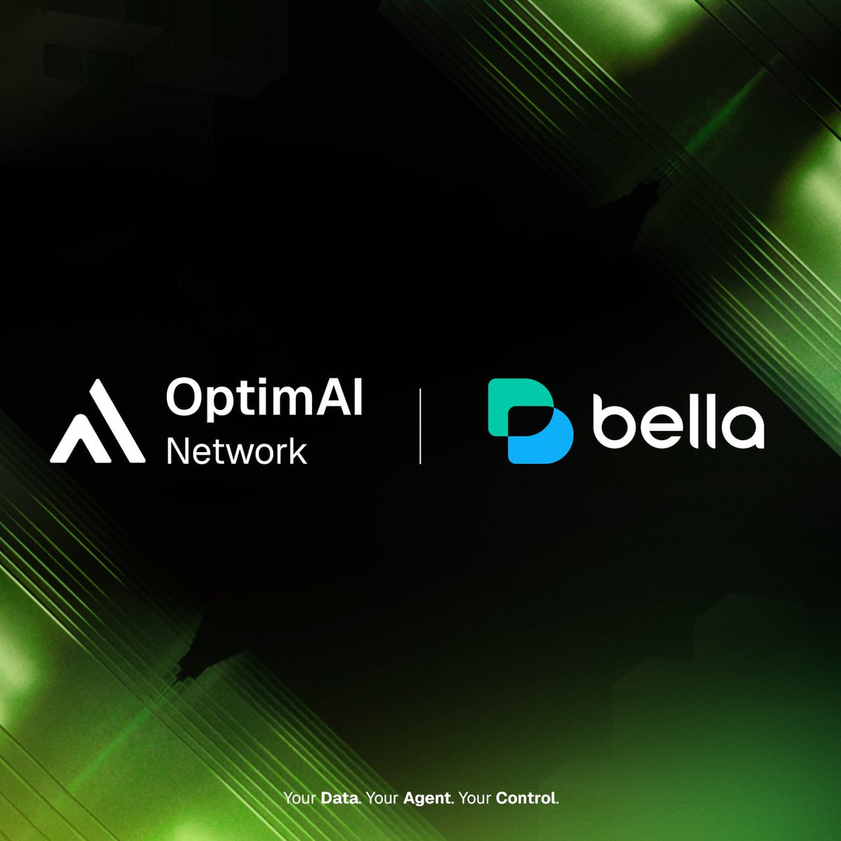We’re excited to announce our partnership with <a href="/BellaProtocol/">Bella Protocol</a>. 🚀 

By combining optimAI’s decentralized compute and reinforcement data network with Bella’s AI research and trading stack, we’re exploring more adaptive research workflows, deeper trading insights, and coordinated