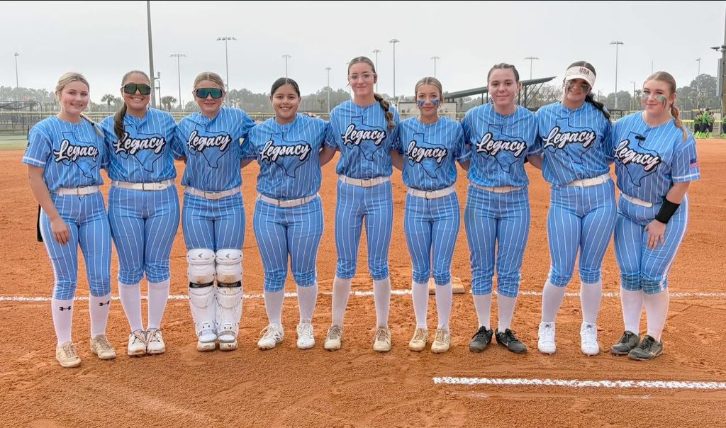 Picking up with Texas Legacy in Panama City Beach. We played our first game today with a win and had a blast! Can’t wait to get back at it tomorrow with this amazing team.
<a href="/ECpremiertodd/">EC Bullets Premier Todd</a> <a href="/HarperCrews2029/">Harper</a> <a href="/makpratt2030/">Makayla Pratt (2030)</a> <a href="/pipertodd2029/">Pipertodd2029</a> <a href="/NFCAorg/">National Fastpitch Coaches Association</a> <a href="/PrepSoftball/">Prep Softball 🥎</a> <a href="/ExtraInningSB/">EXTRA INNING SOFTBALL</a>