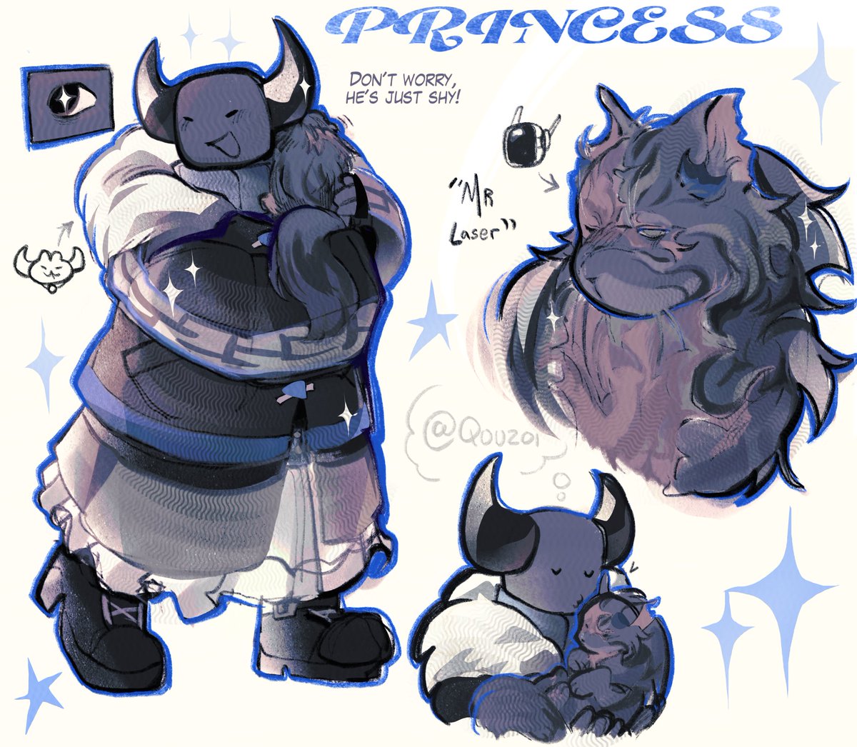 Qouzoi's tweet image. reverse kitty doodles....
feed me enough peanuts and maybe i'll turn everyone else into kitties too
#phighting #phightingfanart