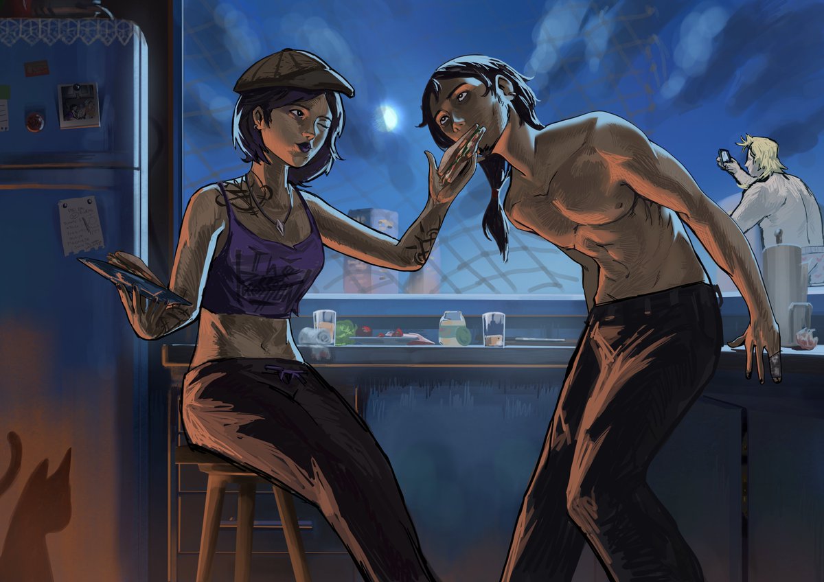 guizoillu's tweet image. 🚨ALERTA DE FOFURA🚨
O dia antes do Apocalipse. (1)
#HEXATOMBE #ordemparanormalfanart #OrdemParanormal #ORDEMPARANORMALAPOCALIPSE